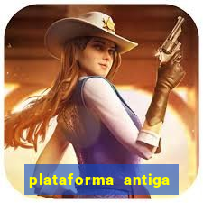 plataforma antiga de jogos